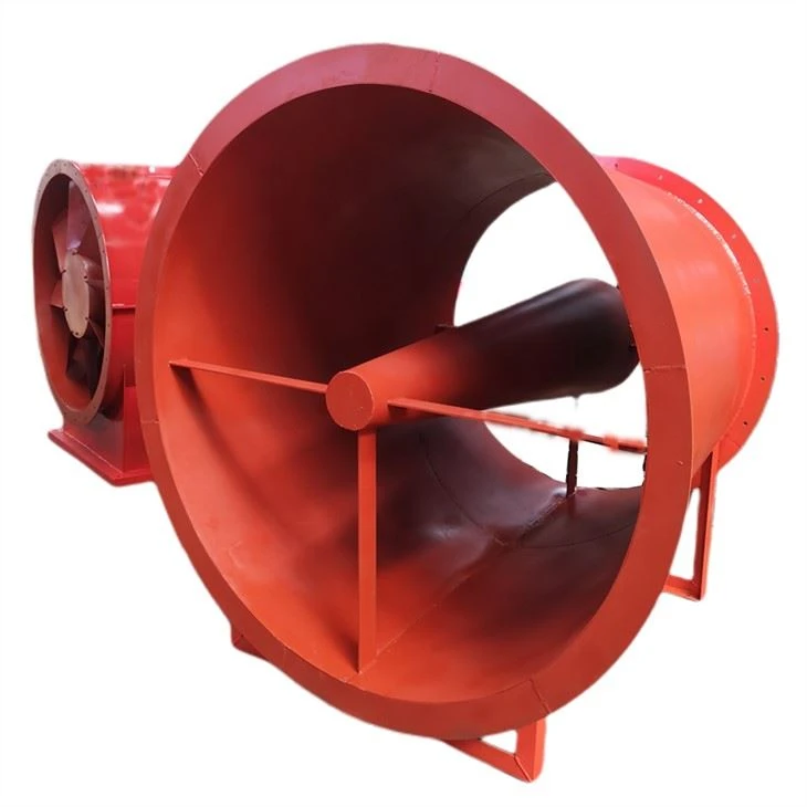 Mine press-in axial fan